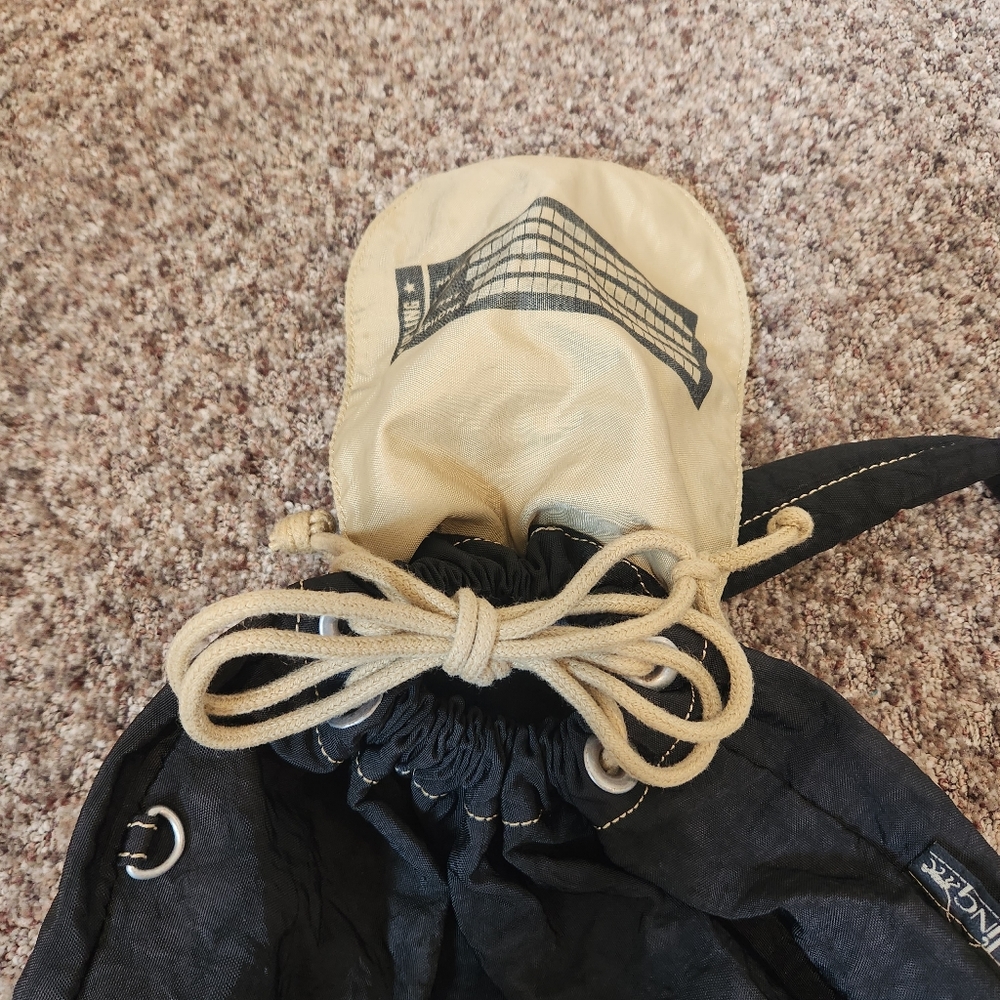 Kipling Vintage 90s Keeper Backpack Large Black D… - image 7